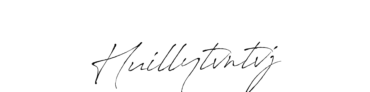 How to make Huillytvntvj name signature. Use Antro_Vectra style for creating short signs online. This is the latest handwritten sign. Huillytvntvj signature style 6 images and pictures png