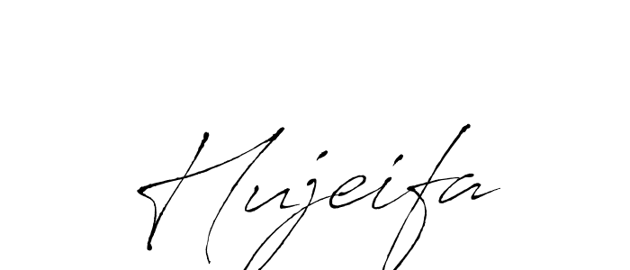 You should practise on your own different ways (Antro_Vectra) to write your name (Hujeifa) in signature. don't let someone else do it for you. Hujeifa signature style 6 images and pictures png