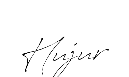 Create a beautiful signature design for name Hujur. With this signature (Antro_Vectra) fonts, you can make a handwritten signature for free. Hujur signature style 6 images and pictures png