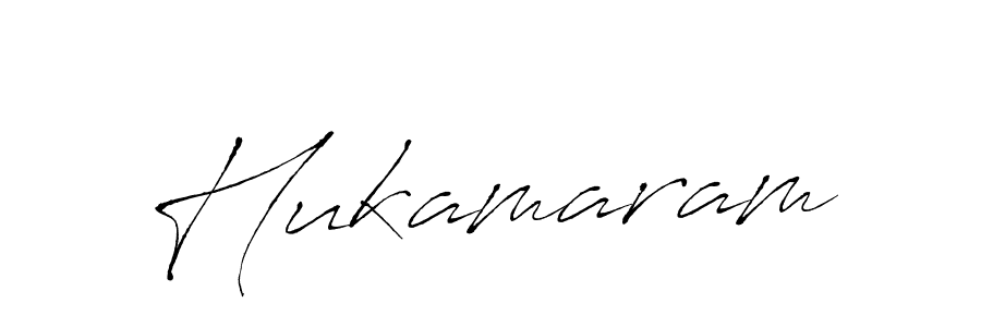 Make a beautiful signature design for name Hukamaram. With this signature (Antro_Vectra) style, you can create a handwritten signature for free. Hukamaram signature style 6 images and pictures png