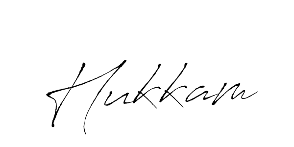 Create a beautiful signature design for name Hukkam. With this signature (Antro_Vectra) fonts, you can make a handwritten signature for free. Hukkam signature style 6 images and pictures png