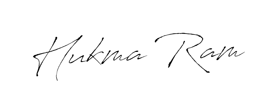 You should practise on your own different ways (Antro_Vectra) to write your name (Hukma Ram) in signature. don't let someone else do it for you. Hukma Ram signature style 6 images and pictures png