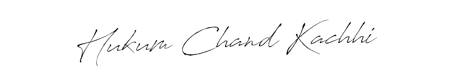 How to make Hukum Chand Kachhi signature? Antro_Vectra is a professional autograph style. Create handwritten signature for Hukum Chand Kachhi name. Hukum Chand Kachhi signature style 6 images and pictures png