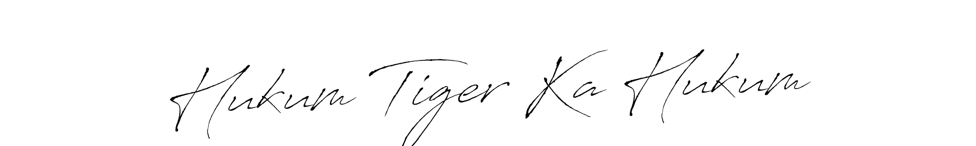 Also we have Hukum Tiger Ka Hukum name is the best signature style. Create professional handwritten signature collection using Antro_Vectra autograph style. Hukum Tiger Ka Hukum signature style 6 images and pictures png