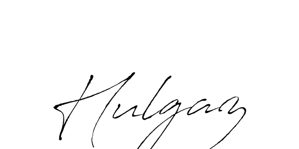Create a beautiful signature design for name Hulgaz. With this signature (Antro_Vectra) fonts, you can make a handwritten signature for free. Hulgaz signature style 6 images and pictures png