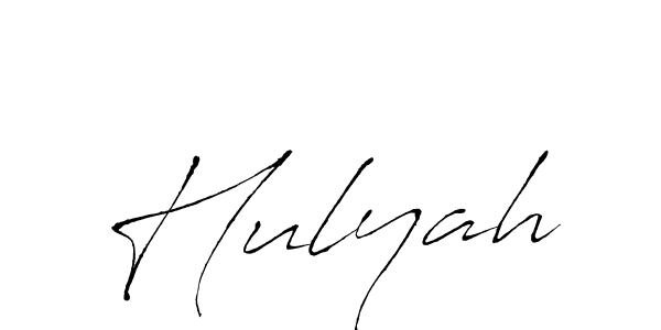 Antro_Vectra is a professional signature style that is perfect for those who want to add a touch of class to their signature. It is also a great choice for those who want to make their signature more unique. Get Hulyah name to fancy signature for free. Hulyah signature style 6 images and pictures png