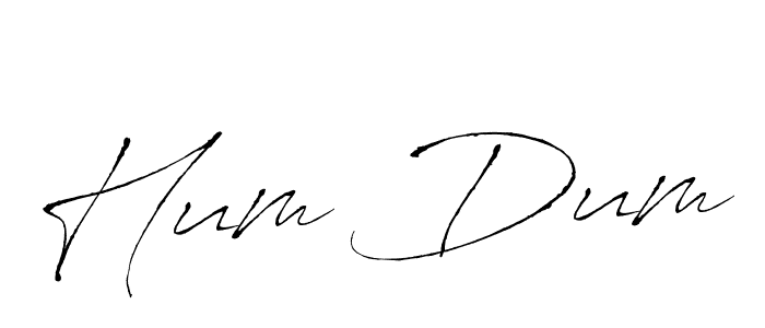 You can use this online signature creator to create a handwritten signature for the name Hum Dum. This is the best online autograph maker. Hum Dum signature style 6 images and pictures png