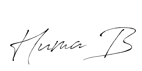 Also we have Huma B name is the best signature style. Create professional handwritten signature collection using Antro_Vectra autograph style. Huma B signature style 6 images and pictures png