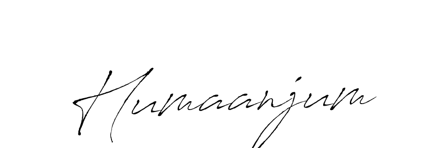 Design your own signature with our free online signature maker. With this signature software, you can create a handwritten (Antro_Vectra) signature for name Humaanjum. Humaanjum signature style 6 images and pictures png