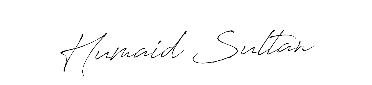 How to make Humaid Sultan signature? Antro_Vectra is a professional autograph style. Create handwritten signature for Humaid Sultan name. Humaid Sultan signature style 6 images and pictures png