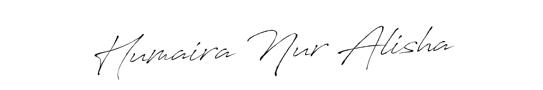 Make a beautiful signature design for name Humaira Nur Alisha. Use this online signature maker to create a handwritten signature for free. Humaira Nur Alisha signature style 6 images and pictures png
