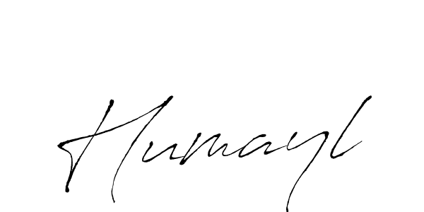 Design your own signature with our free online signature maker. With this signature software, you can create a handwritten (Antro_Vectra) signature for name Humayl. Humayl signature style 6 images and pictures png