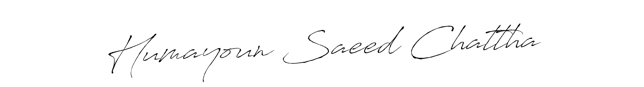 You can use this online signature creator to create a handwritten signature for the name Humayoun Saeed Chattha. This is the best online autograph maker. Humayoun Saeed Chattha signature style 6 images and pictures png
