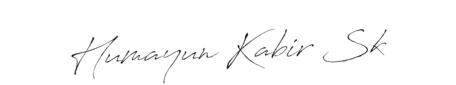 Use a signature maker to create a handwritten signature online. With this signature software, you can design (Antro_Vectra) your own signature for name Humayun Kabir Sk. Humayun Kabir Sk signature style 6 images and pictures png