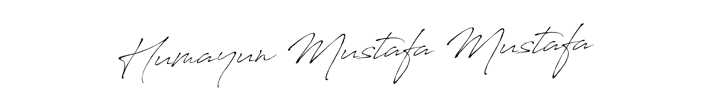 Design your own signature with our free online signature maker. With this signature software, you can create a handwritten (Antro_Vectra) signature for name Humayun Mustafa Mustafa. Humayun Mustafa Mustafa signature style 6 images and pictures png