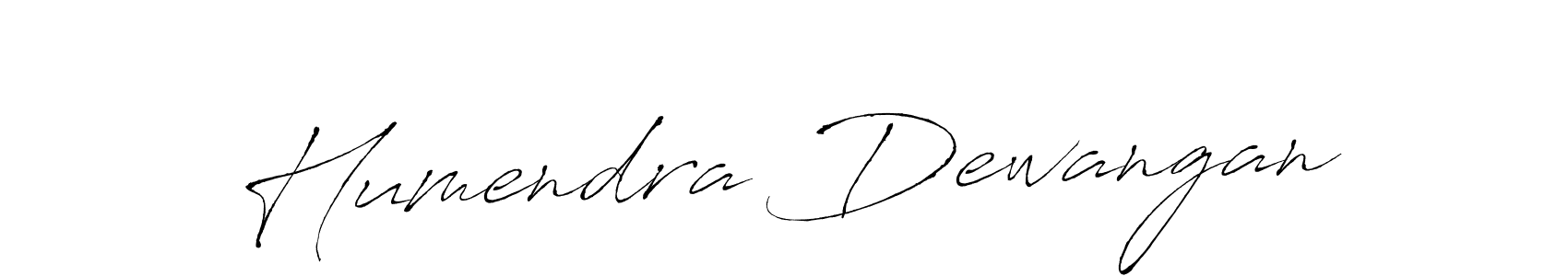 It looks lik you need a new signature style for name Humendra Dewangan. Design unique handwritten (Antro_Vectra) signature with our free signature maker in just a few clicks. Humendra Dewangan signature style 6 images and pictures png