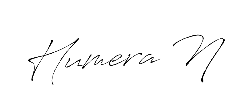 Make a beautiful signature design for name Humera N. Use this online signature maker to create a handwritten signature for free. Humera N signature style 6 images and pictures png