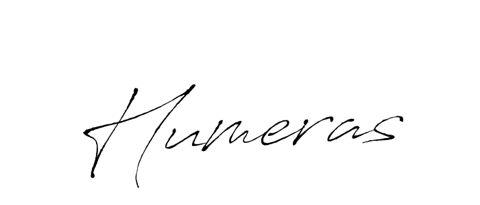 Antro_Vectra is a professional signature style that is perfect for those who want to add a touch of class to their signature. It is also a great choice for those who want to make their signature more unique. Get Humeras name to fancy signature for free. Humeras signature style 6 images and pictures png