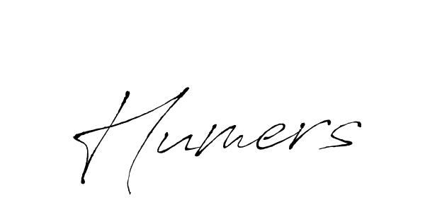 The best way (Antro_Vectra) to make a short signature is to pick only two or three words in your name. The name Humers include a total of six letters. For converting this name. Humers signature style 6 images and pictures png