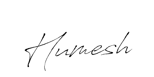 Create a beautiful signature design for name Humesh. With this signature (Antro_Vectra) fonts, you can make a handwritten signature for free. Humesh signature style 6 images and pictures png