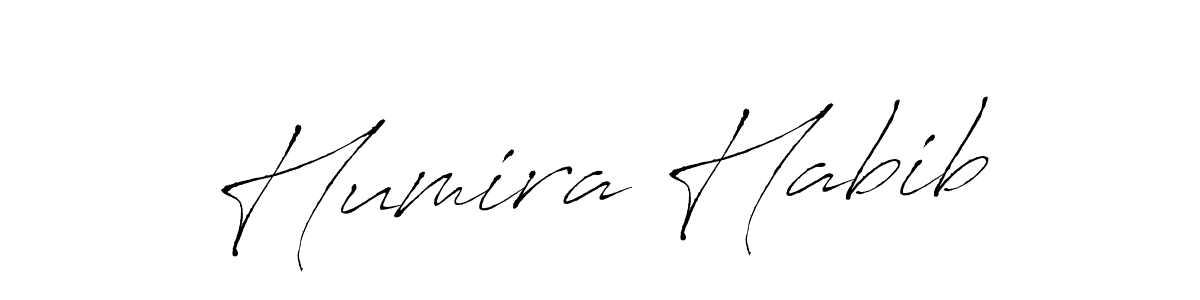 Use a signature maker to create a handwritten signature online. With this signature software, you can design (Antro_Vectra) your own signature for name Humira Habib. Humira Habib signature style 6 images and pictures png