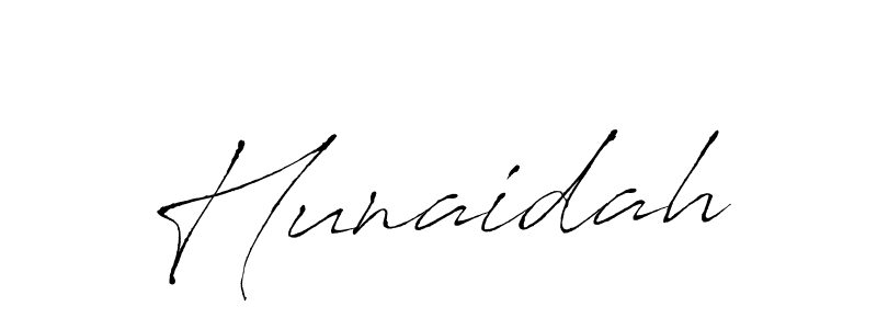 You can use this online signature creator to create a handwritten signature for the name Hunaidah. This is the best online autograph maker. Hunaidah signature style 6 images and pictures png