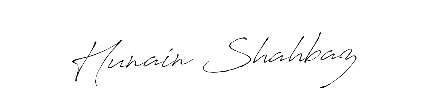 Make a short Hunain Shahbaz signature style. Manage your documents anywhere anytime using Antro_Vectra. Create and add eSignatures, submit forms, share and send files easily. Hunain Shahbaz signature style 6 images and pictures png