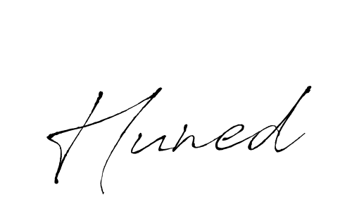 How to make Huned name signature. Use Antro_Vectra style for creating short signs online. This is the latest handwritten sign. Huned signature style 6 images and pictures png