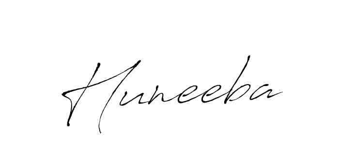 Huneeba stylish signature style. Best Handwritten Sign (Antro_Vectra) for my name. Handwritten Signature Collection Ideas for my name Huneeba. Huneeba signature style 6 images and pictures png