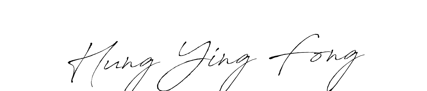 The best way (Antro_Vectra) to make a short signature is to pick only two or three words in your name. The name Hung Ying Fong include a total of six letters. For converting this name. Hung Ying Fong signature style 6 images and pictures png