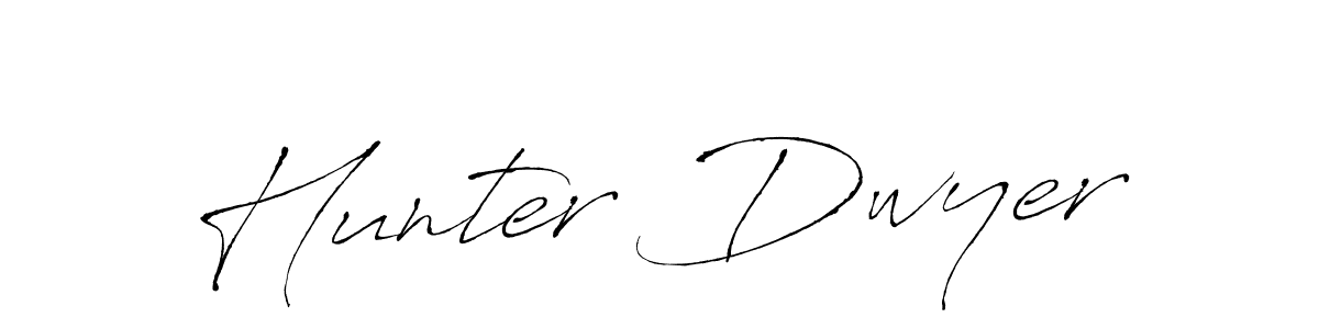 How to make Hunter Dwyer signature? Antro_Vectra is a professional autograph style. Create handwritten signature for Hunter Dwyer name. Hunter Dwyer signature style 6 images and pictures png