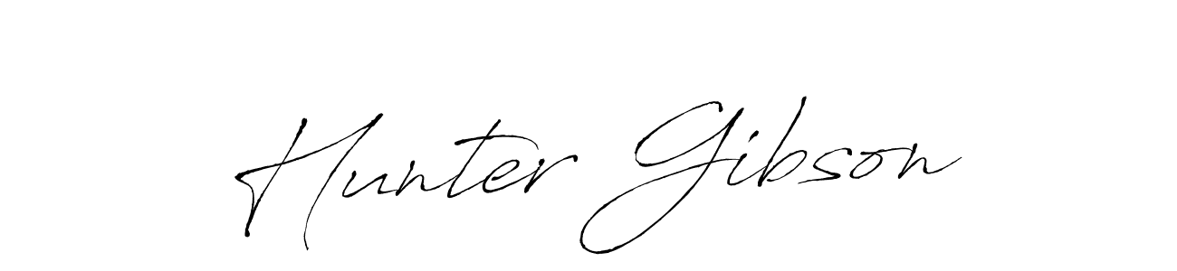 Also You can easily find your signature by using the search form. We will create Hunter Gibson name handwritten signature images for you free of cost using Antro_Vectra sign style. Hunter Gibson signature style 6 images and pictures png