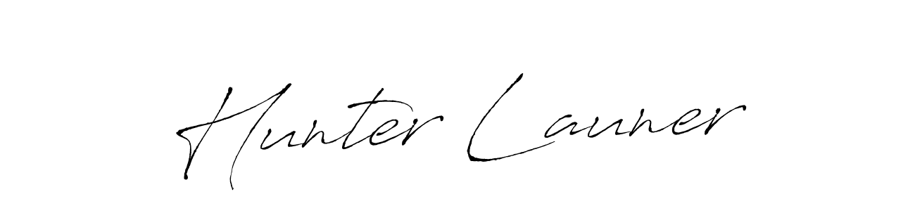 See photos of Hunter Launer official signature by Spectra . Check more albums & portfolios. Read reviews & check more about Antro_Vectra font. Hunter Launer signature style 6 images and pictures png