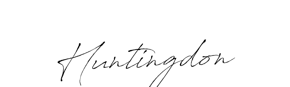 How to make Huntingdon signature? Antro_Vectra is a professional autograph style. Create handwritten signature for Huntingdon name. Huntingdon signature style 6 images and pictures png