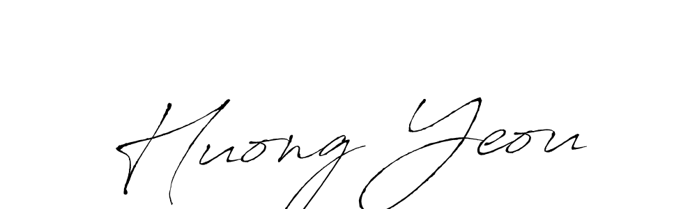 How to make Huong Yeou signature? Antro_Vectra is a professional autograph style. Create handwritten signature for Huong Yeou name. Huong Yeou signature style 6 images and pictures png