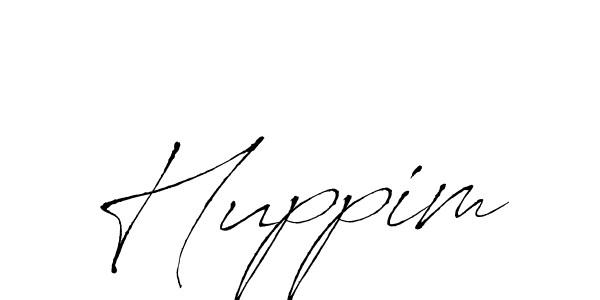 Design your own signature with our free online signature maker. With this signature software, you can create a handwritten (Antro_Vectra) signature for name Huppim. Huppim signature style 6 images and pictures png