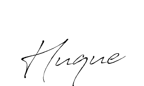 if you are searching for the best signature style for your name Huque. so please give up your signature search. here we have designed multiple signature styles  using Antro_Vectra. Huque signature style 6 images and pictures png