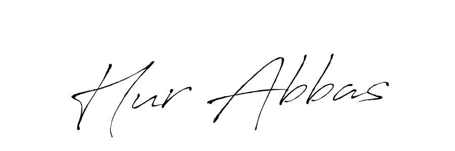 The best way (Antro_Vectra) to make a short signature is to pick only two or three words in your name. The name Hur Abbas include a total of six letters. For converting this name. Hur Abbas signature style 6 images and pictures png