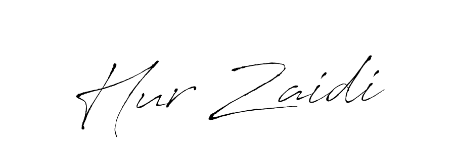 Here are the top 10 professional signature styles for the name Hur Zaidi. These are the best autograph styles you can use for your name. Hur Zaidi signature style 6 images and pictures png