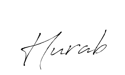 The best way (Antro_Vectra) to make a short signature is to pick only two or three words in your name. The name Hurab include a total of six letters. For converting this name. Hurab signature style 6 images and pictures png