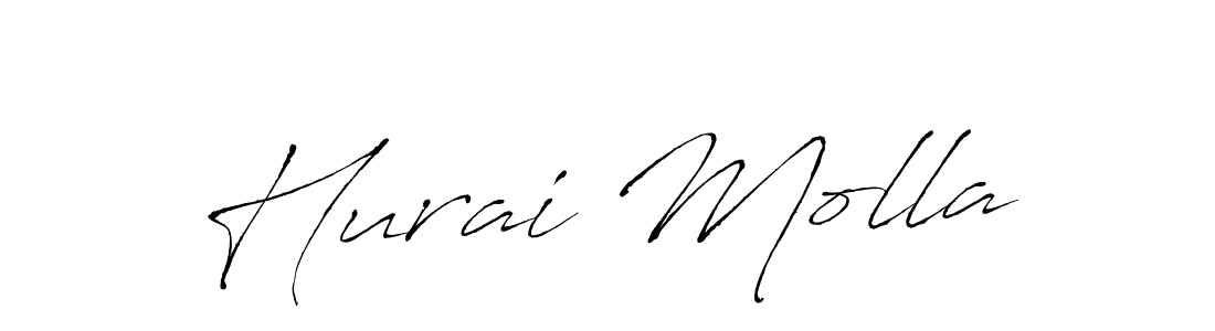 Also You can easily find your signature by using the search form. We will create Hurai Molla name handwritten signature images for you free of cost using Antro_Vectra sign style. Hurai Molla signature style 6 images and pictures png