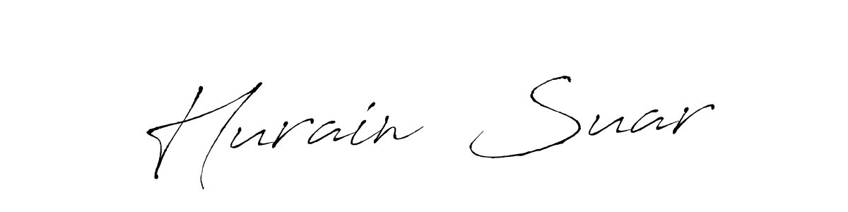 Check out images of Autograph of Hurain  Suar name. Actor Hurain  Suar Signature Style. Antro_Vectra is a professional sign style online. Hurain  Suar signature style 6 images and pictures png