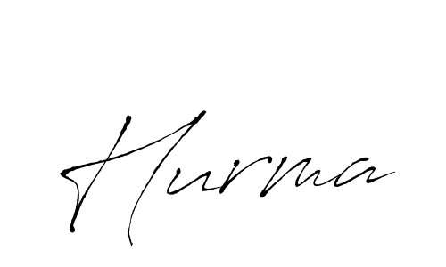 Create a beautiful signature design for name Hurma. With this signature (Antro_Vectra) fonts, you can make a handwritten signature for free. Hurma signature style 6 images and pictures png