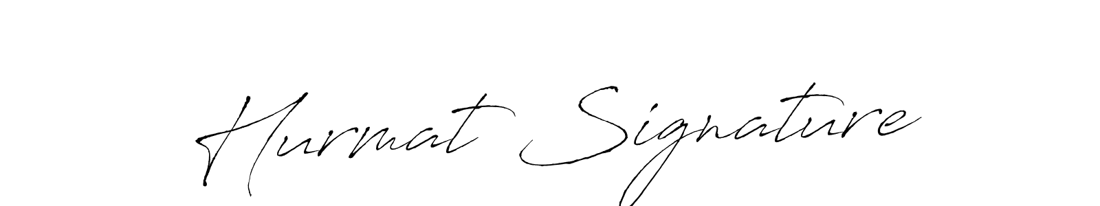 Create a beautiful signature design for name Hurmat Signature. With this signature (Antro_Vectra) fonts, you can make a handwritten signature for free. Hurmat Signature signature style 6 images and pictures png