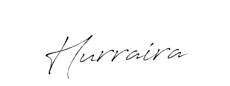 How to make Hurraira name signature. Use Antro_Vectra style for creating short signs online. This is the latest handwritten sign. Hurraira signature style 6 images and pictures png