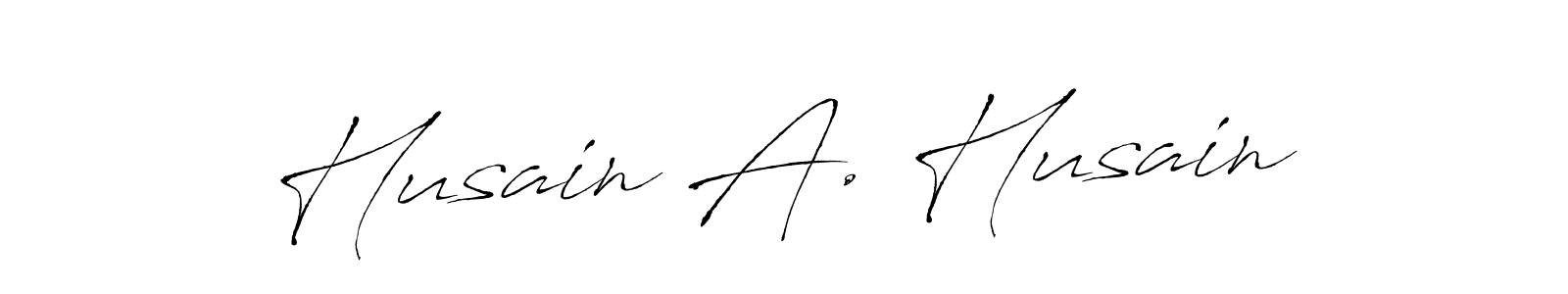 if you are searching for the best signature style for your name Husain A. Husain. so please give up your signature search. here we have designed multiple signature styles  using Antro_Vectra. Husain A. Husain signature style 6 images and pictures png