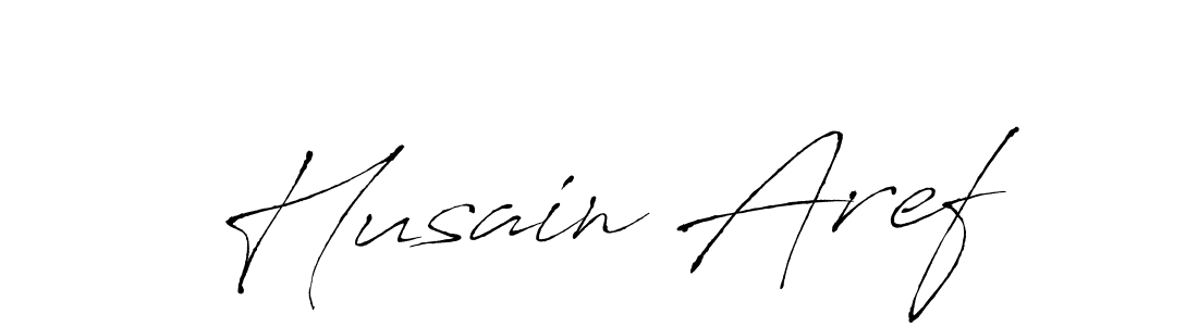 if you are searching for the best signature style for your name Husain Aref. so please give up your signature search. here we have designed multiple signature styles  using Antro_Vectra. Husain Aref signature style 6 images and pictures png
