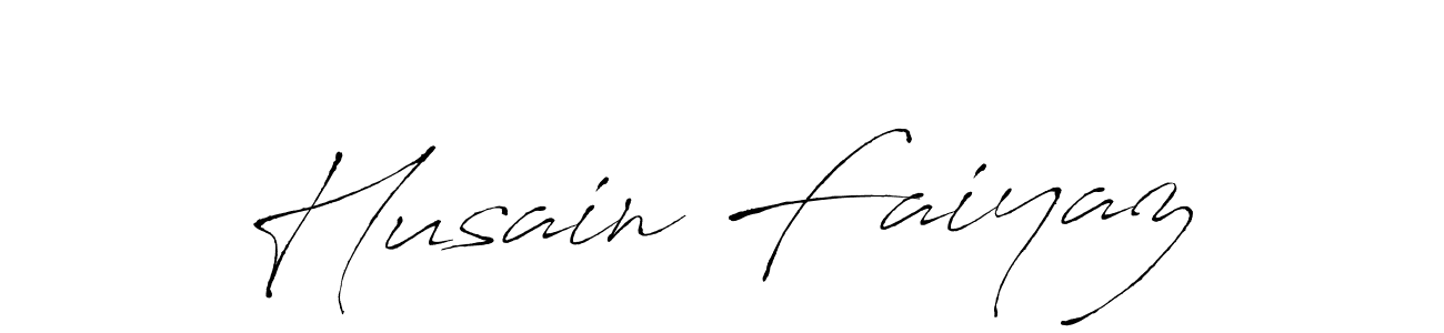 The best way (Antro_Vectra) to make a short signature is to pick only two or three words in your name. The name Husain Faiyaz include a total of six letters. For converting this name. Husain Faiyaz signature style 6 images and pictures png