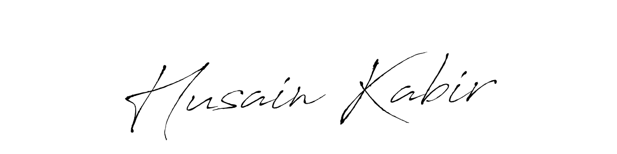 Make a beautiful signature design for name Husain Kabir. Use this online signature maker to create a handwritten signature for free. Husain Kabir signature style 6 images and pictures png
