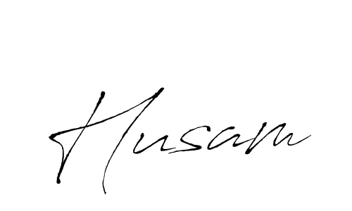 if you are searching for the best signature style for your name Husam. so please give up your signature search. here we have designed multiple signature styles  using Antro_Vectra. Husam signature style 6 images and pictures png